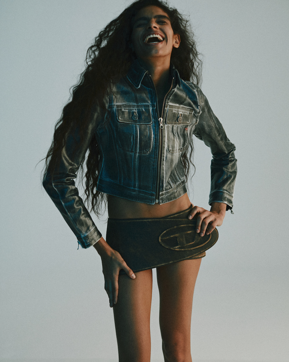 Jacket and skirt by DIESEL Jacket and skirt by DIESEL
