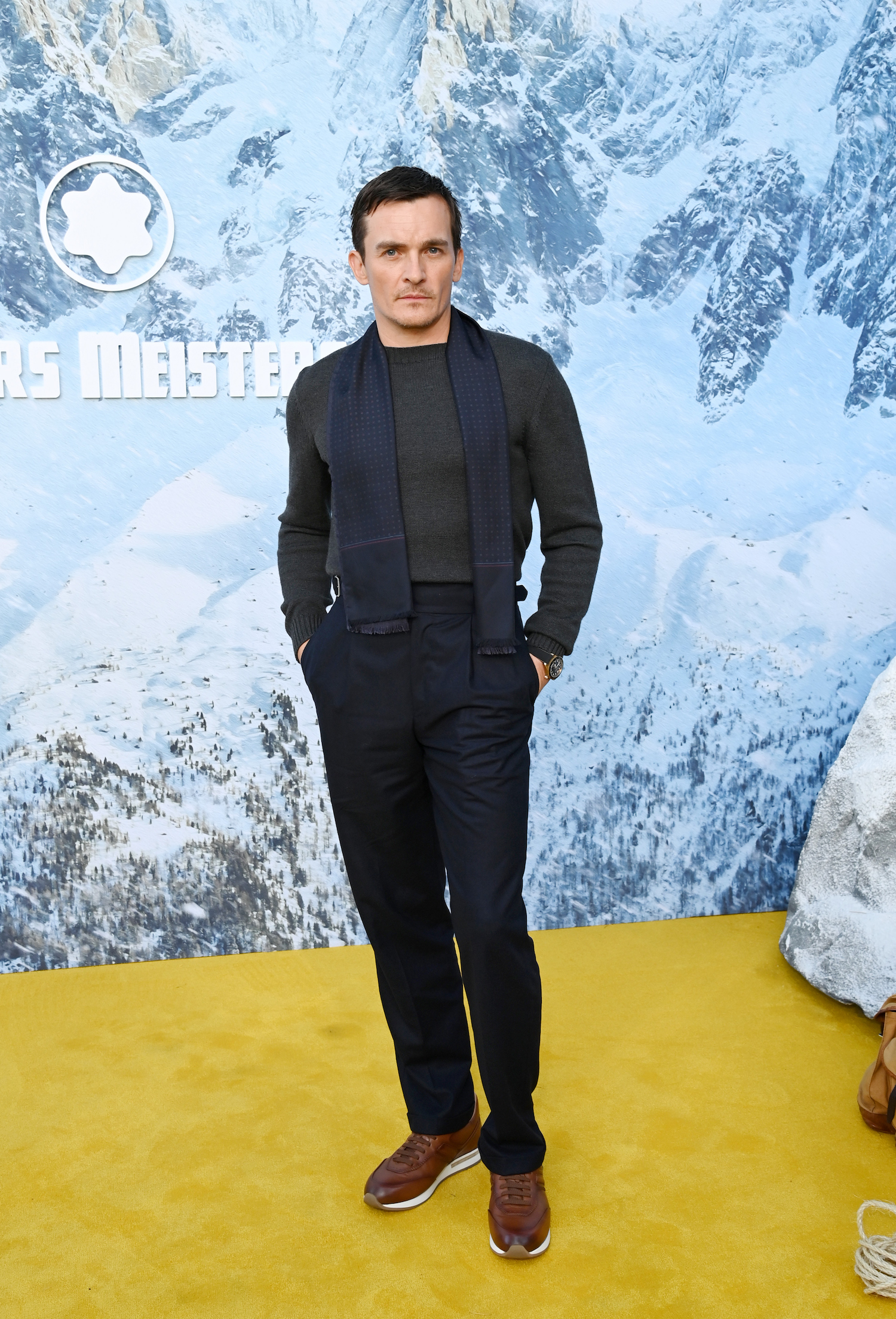Rupert Friend attends as Montblanc Celebrates 100 years Of Meisterstück, Written and Directed by Wes Anderson at The Paramour Estate on May 01, 2024 in Los Angeles, California. (Photo by Jon Kopaloff/Getty Images for Montblanc)