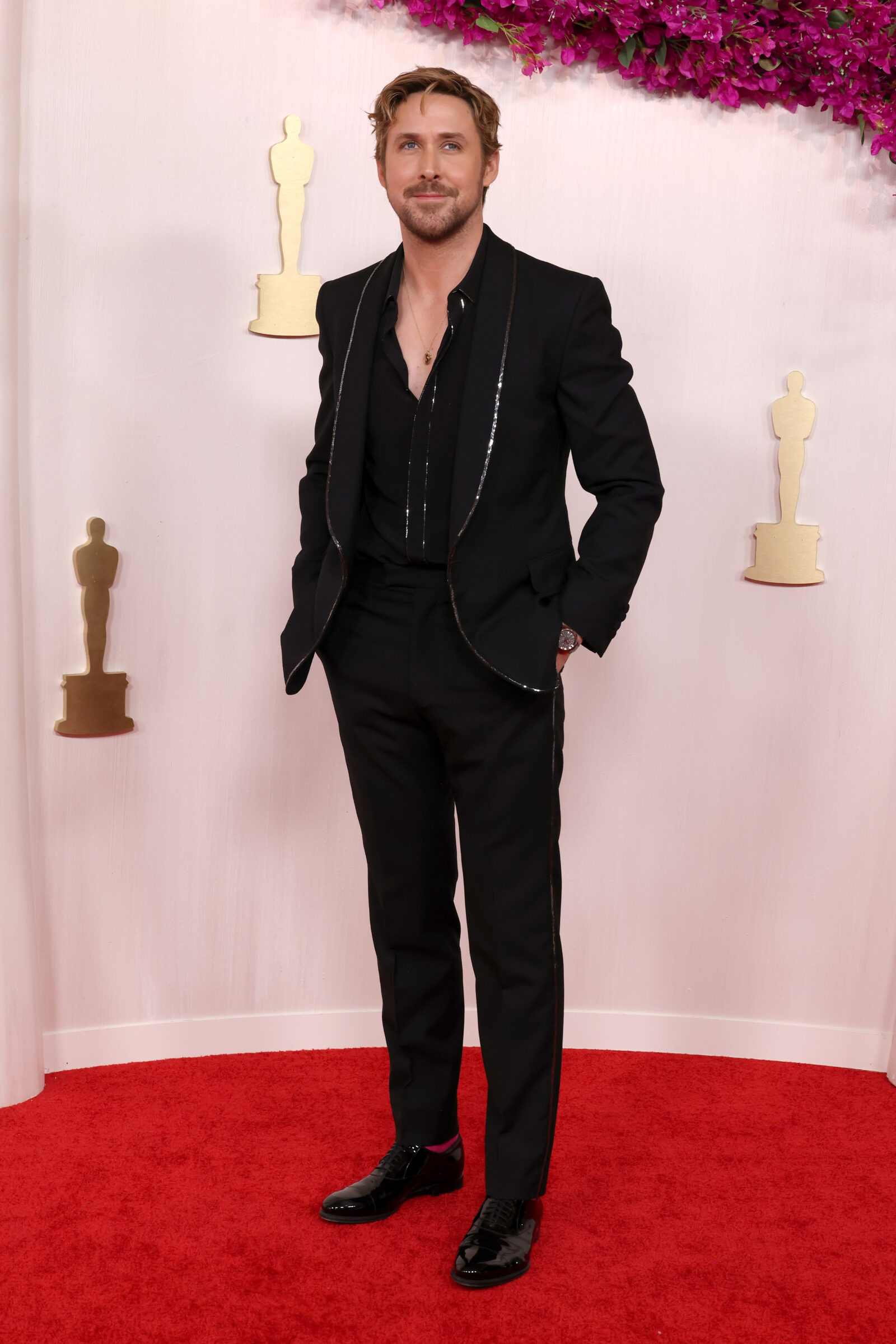 Ryan Gosling attends the 96th Annual Academy Awards on March 10, 2024 in Hollywood, California. (Photo by John Shearer/WireImage)