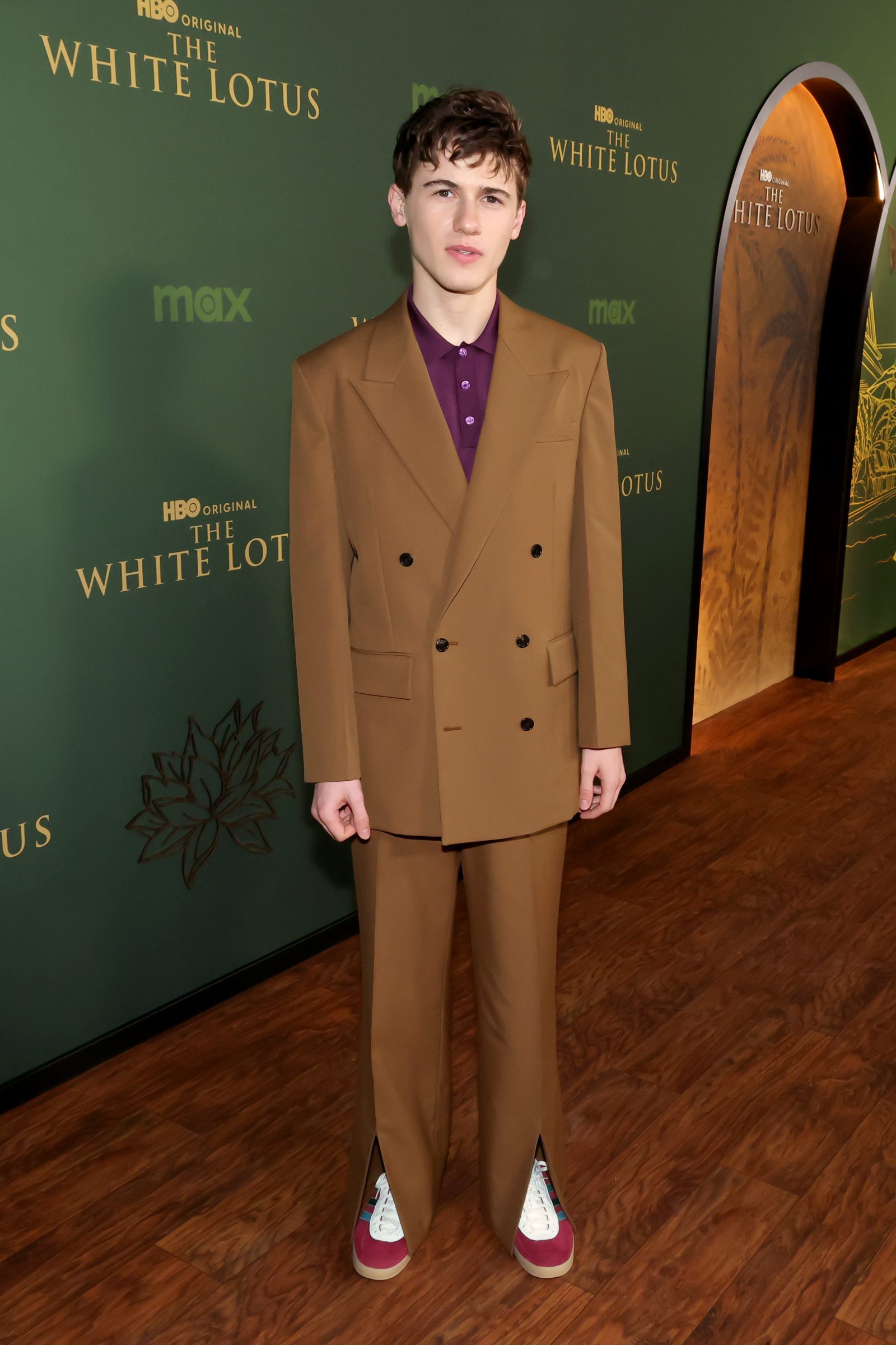 Sam Nivola attends the Los Angeles Premiere of HBO Original Series "The White Lotus" Season 3 at Paramount Theatre on February 10, 2025 in Los Angeles, California. (Photo by Kevin Winter/GA/The Hollywood Reporter via Getty Images) Sam Nivola attends the Los Angeles Premiere of HBO Original Series "The White Lotus" Season 3 at Paramount Theatre on February 10, 2025 in Los Angeles, California. (Photo by Kevin Winter/GA/The Hollywood Reporter via Getty Images)