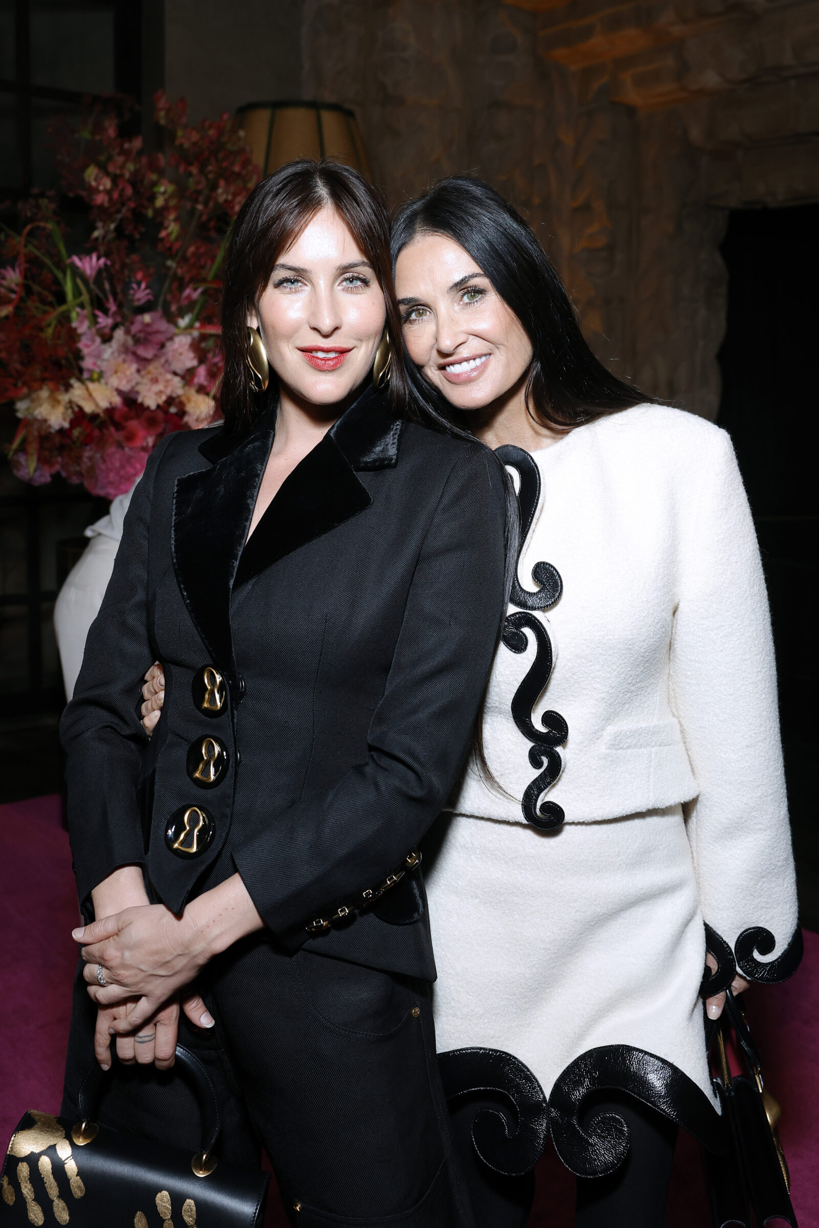 Scout Willis and Demi Moore