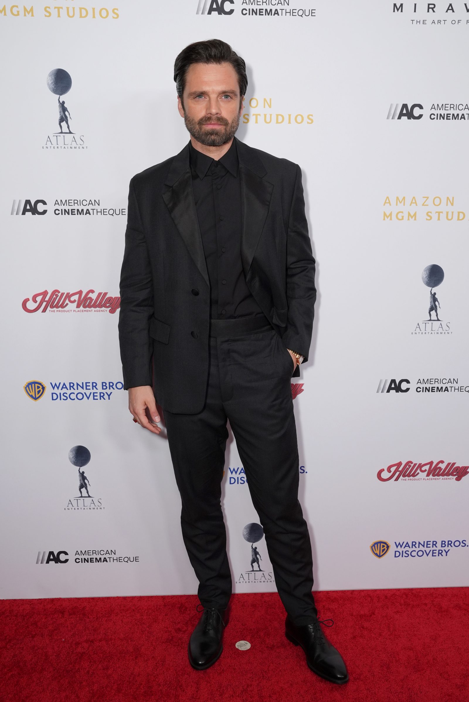 Sebastian Stan attends the 38th Annual American Cinematheque Awards at The Beverly Hilton on December 6, 2024 in Beverly Hills, California. (Photo by Presley Ann/Getty Images for American Cinematheque)