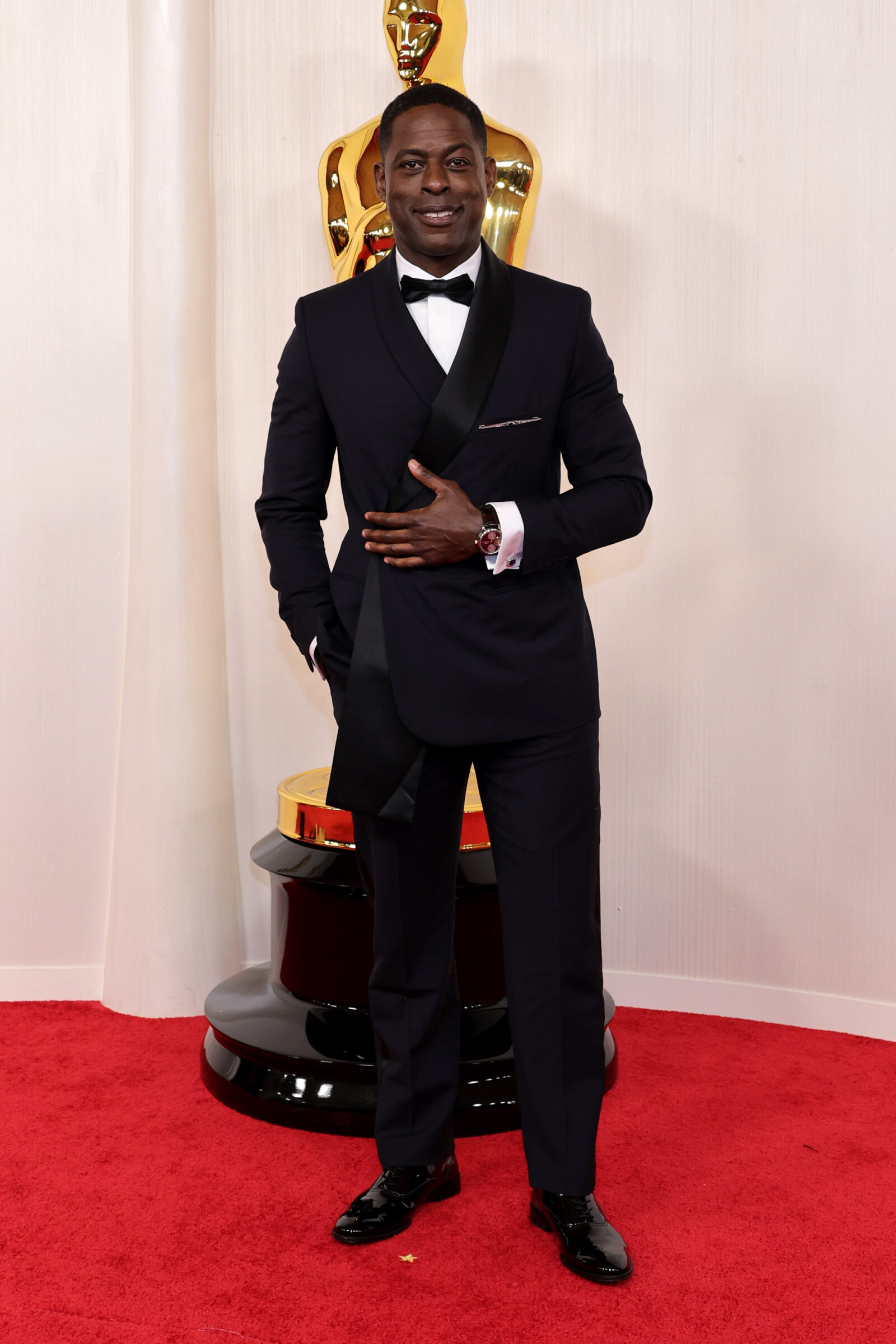 Sterling K. Brown attends the 96th Annual Academy Awards on March 10, 2024 in Hollywood, California. (Photo by Aliah Anderson/Getty Images)