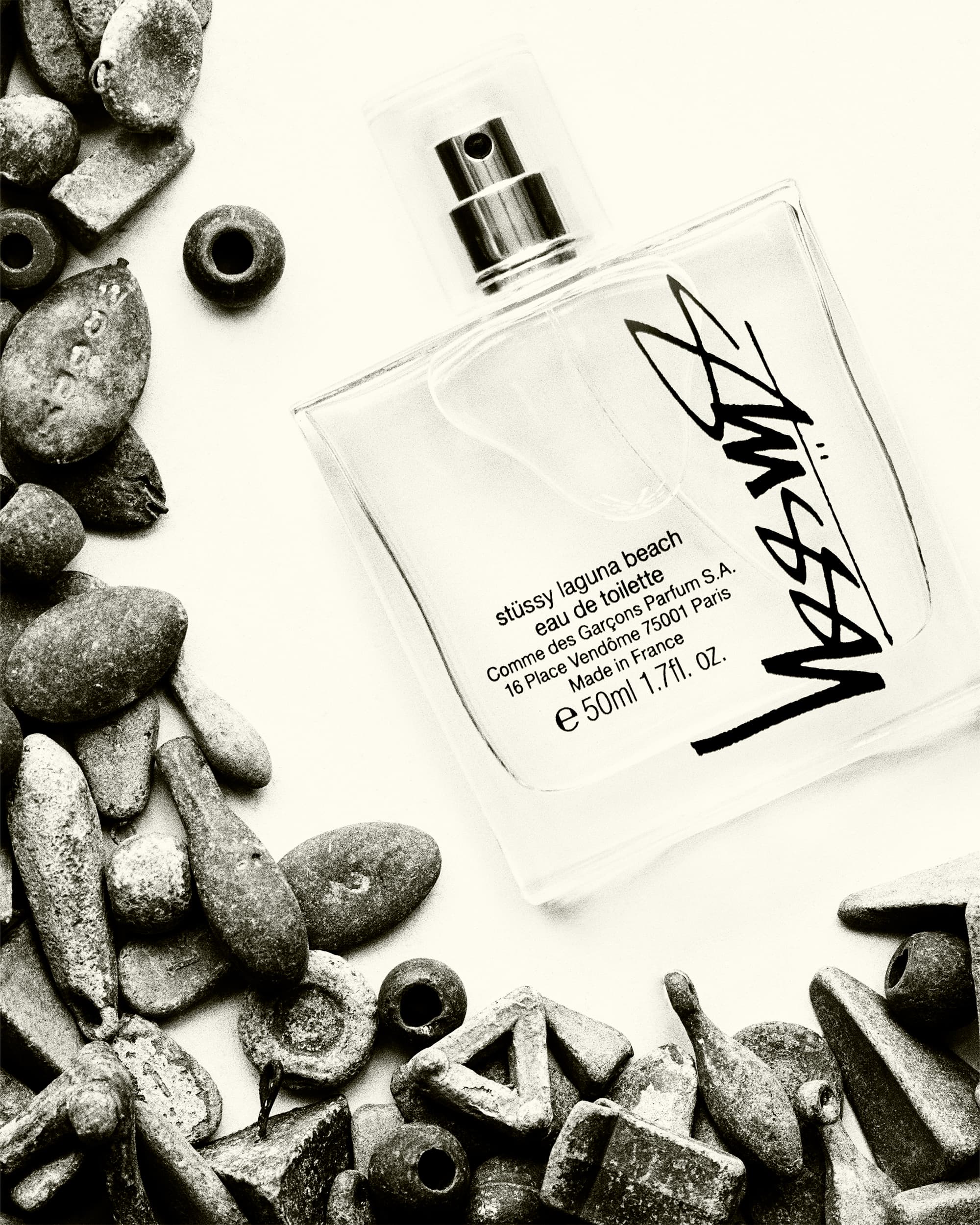 Stüssy and Comme des Garçons Perfume Collaborate on the Exclusive Laguna Beach Eau De Toilette