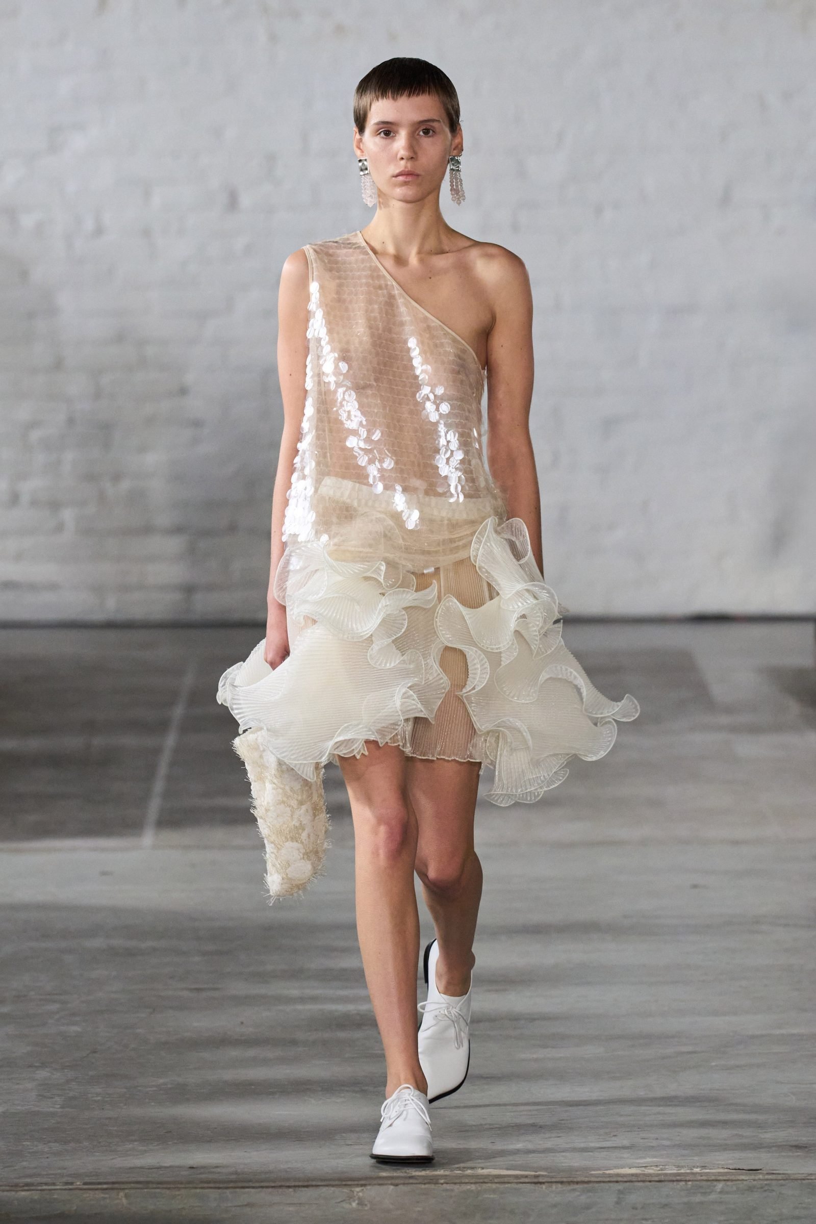 Look 8, Niccolò Pasqualetti Spring-Summer 2025 (Image: Filippo Fior / Gorunway.com)