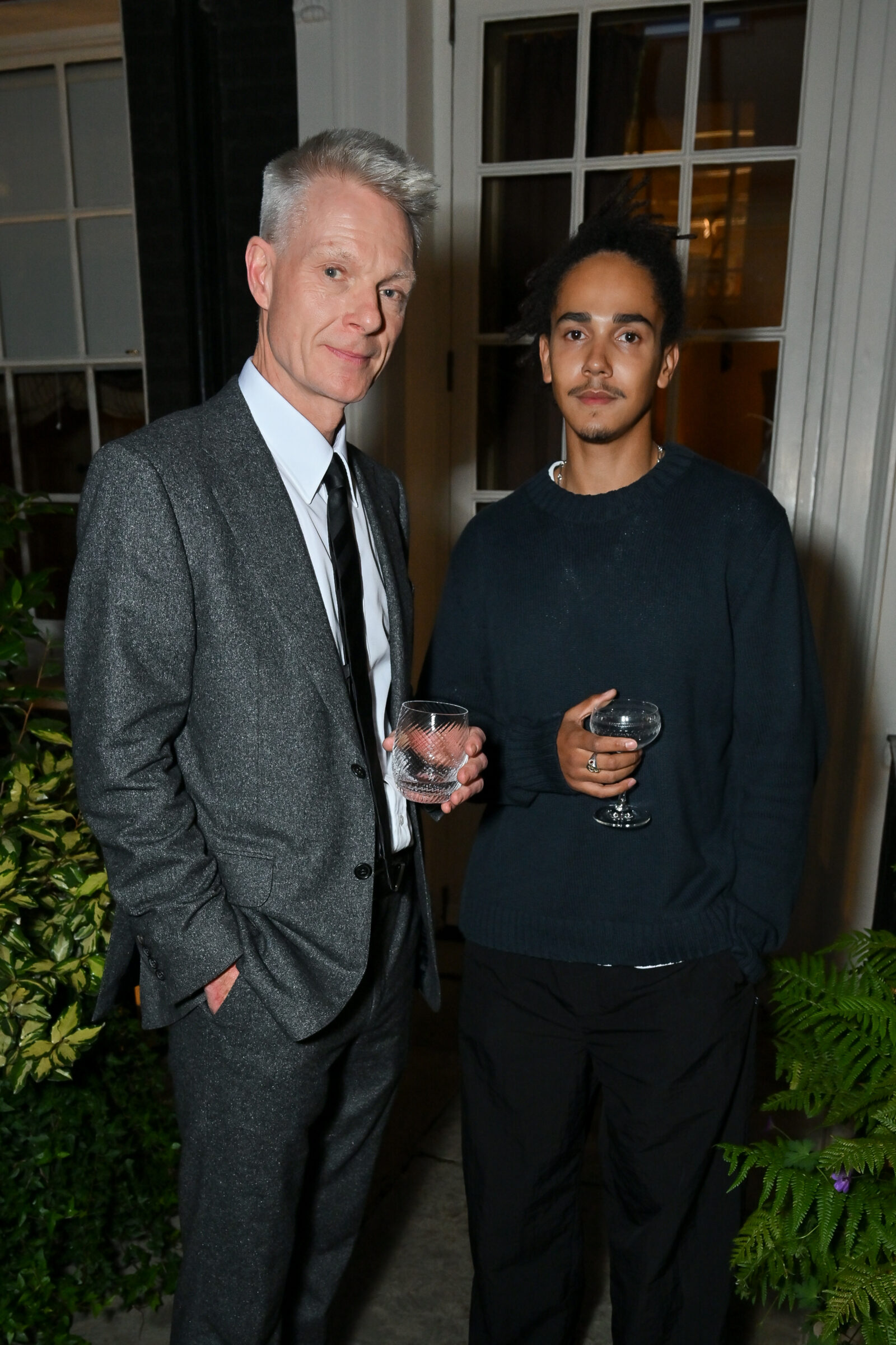 Tim Marlow and Mac Collins, Photo by Jed Cullen/Dave