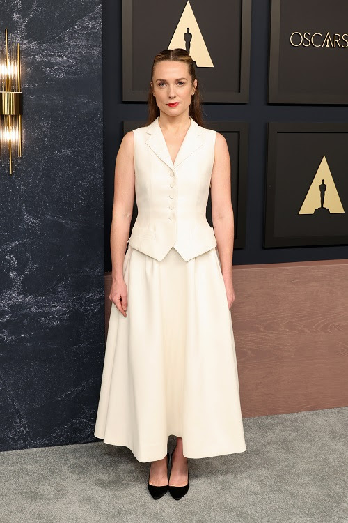 Kerry Condon BEVERLY HILLS, CALIFORNIA - FEBRUARY 13: Kerry Condon attends the 95th Annual Oscars Nominees Luncheon at The Beverly Hilton on February 13, 2023 in Beverly Hills, California. (Photo by Monica Schipper/WireImage,)