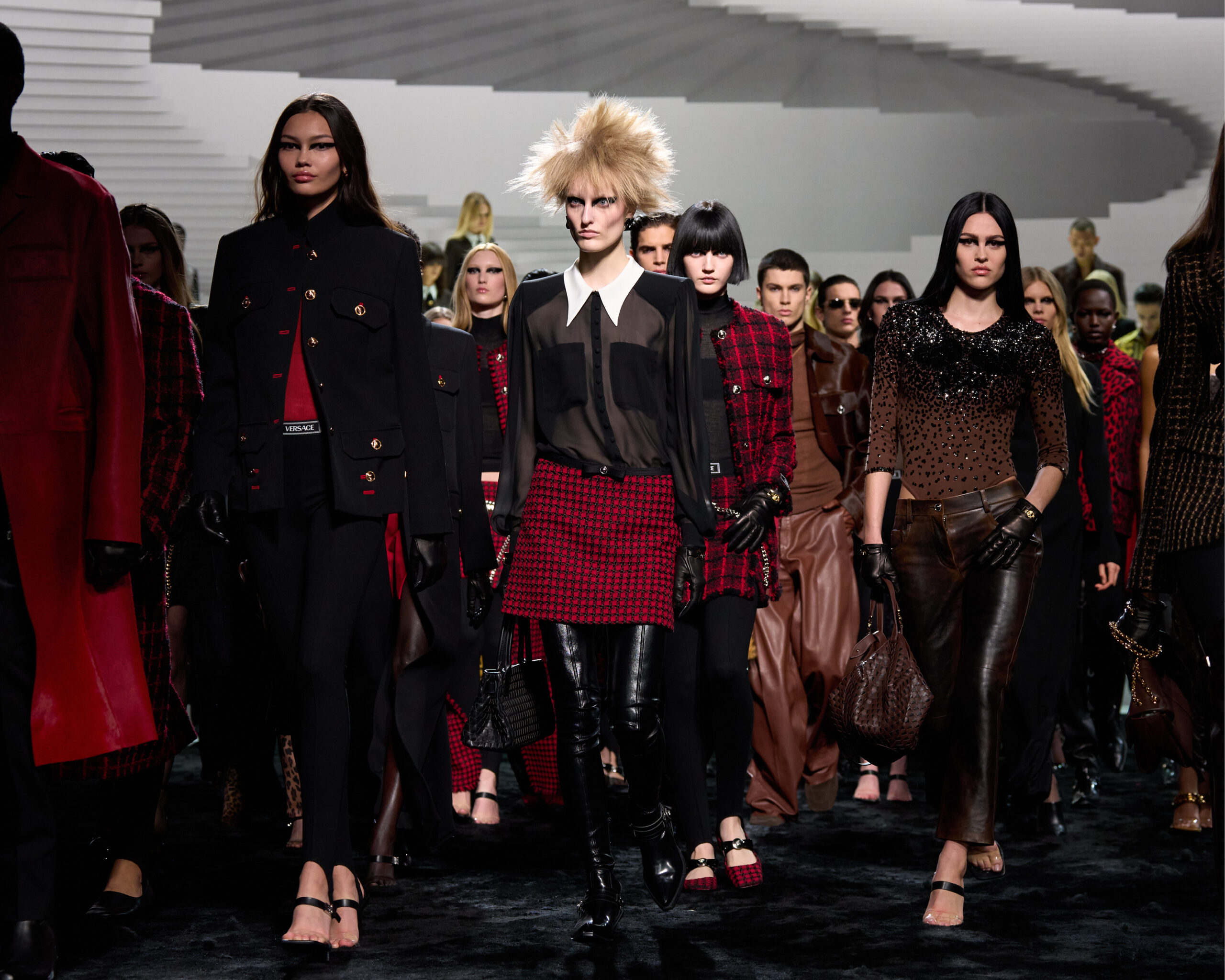 Versace A/W 2024 Unleashes a Bold New Era of Defiant Glamour
