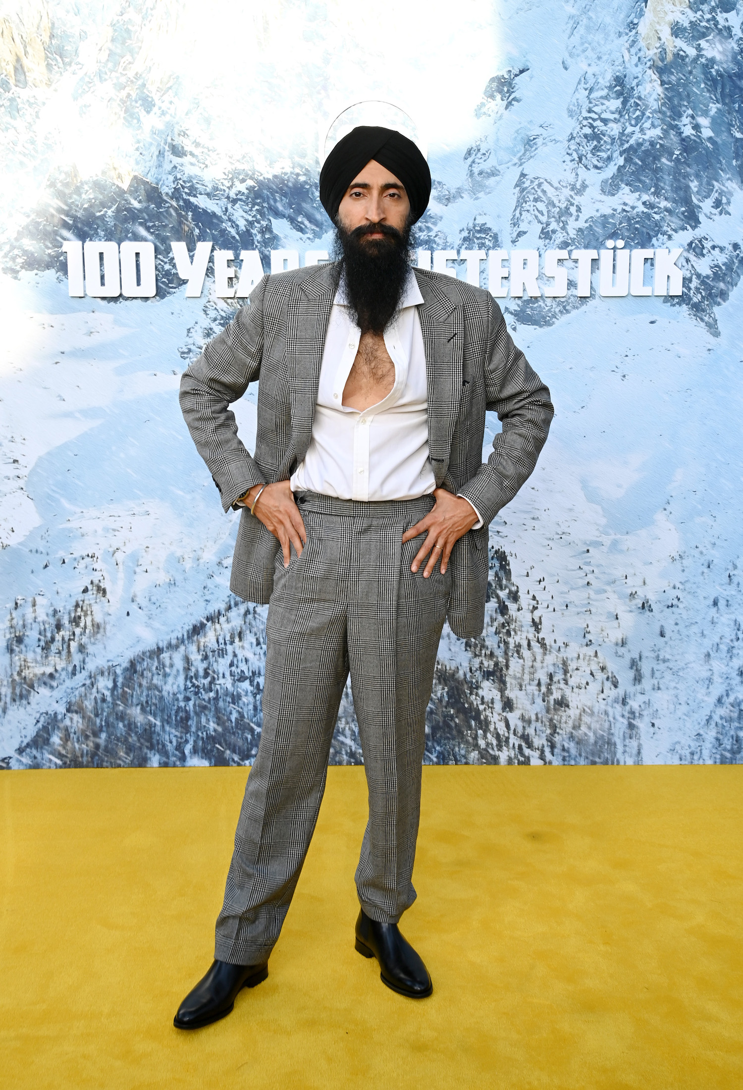 Waris Ahluwalia attends as Montblanc Celebrates 100 years Of Meisterstück, Written and Directed by Wes Anderson at The Paramour Estate on May 01, 2024 in Los Angeles, California. (Photo by Jon Kopaloff/Getty Images for Montblanc)