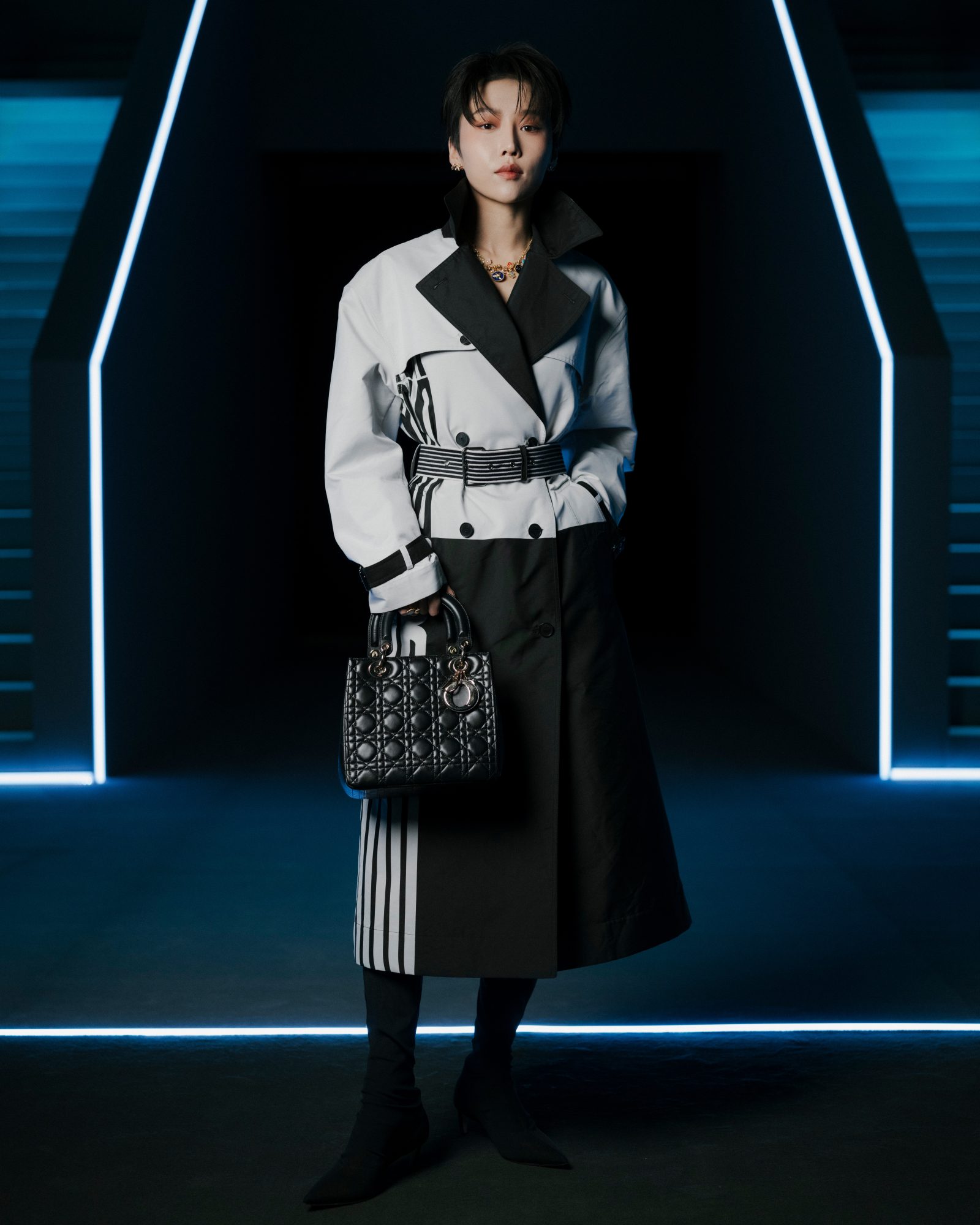 Xin Liu makes her debut as Dior's newest global ambassador at the Fall-Winter 2025 show in Paris, embodying the house's vision of modern elegance. (Photo courtesy of Pierre Mouton) Xin Liu Dior Ambassador