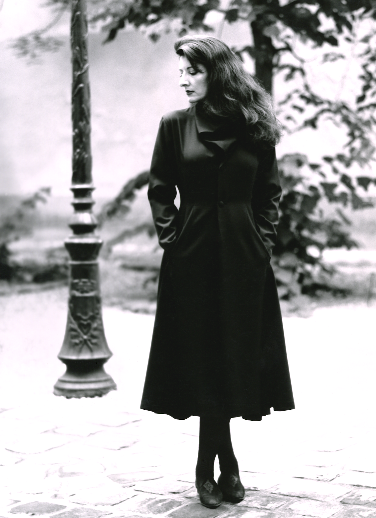 Marina’s first fashion photoshoot, dressed in YOHJI YAMAMOTO Paris, 1989 Marina’s first fashion photoshoot, dressed in Yohji Yamamoto Paris, 1989